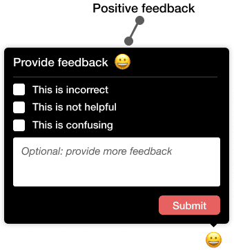 smartsuggestions feedback